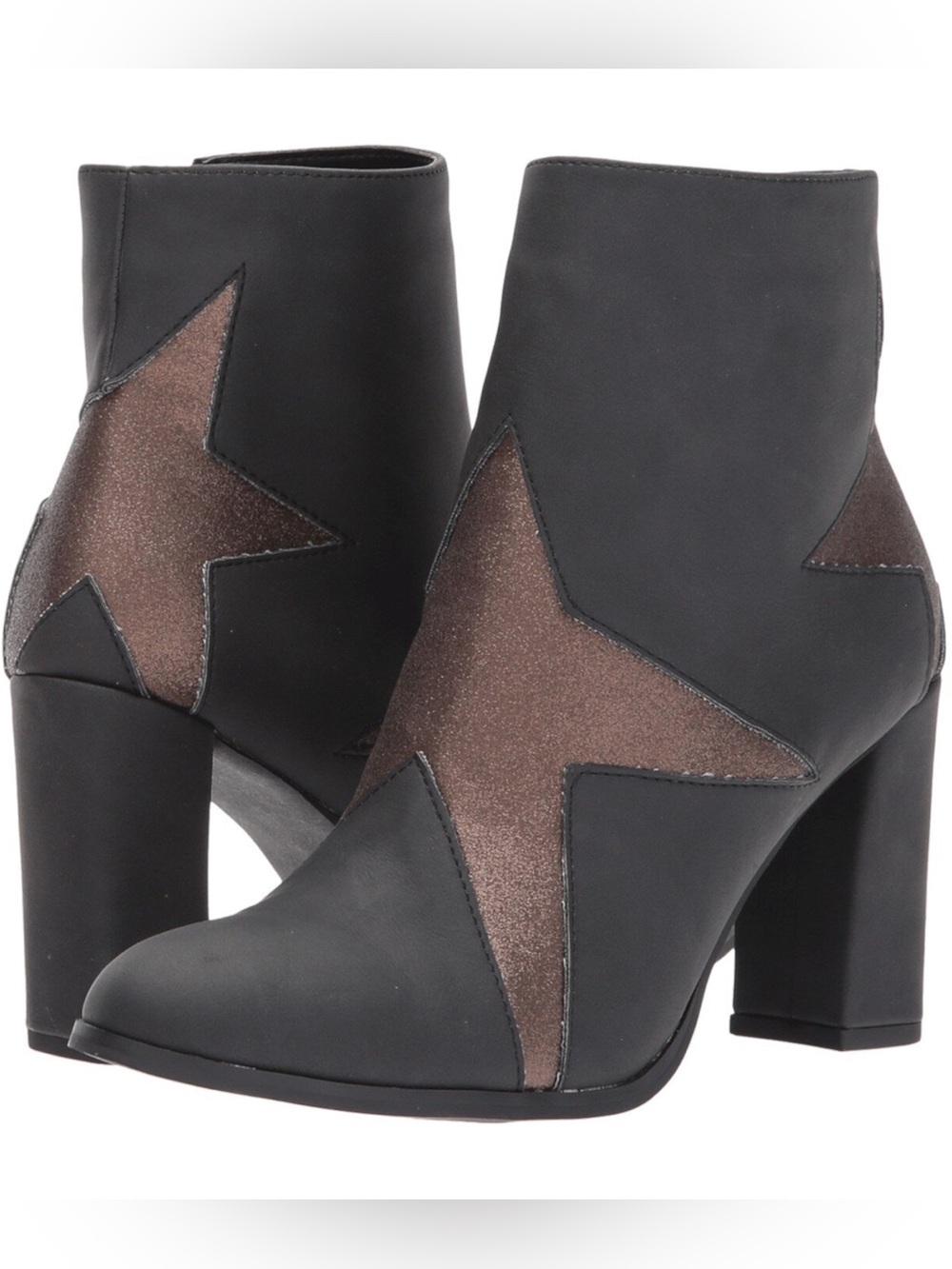 Coconuts by Matisse Metallic Star Ankle Boots